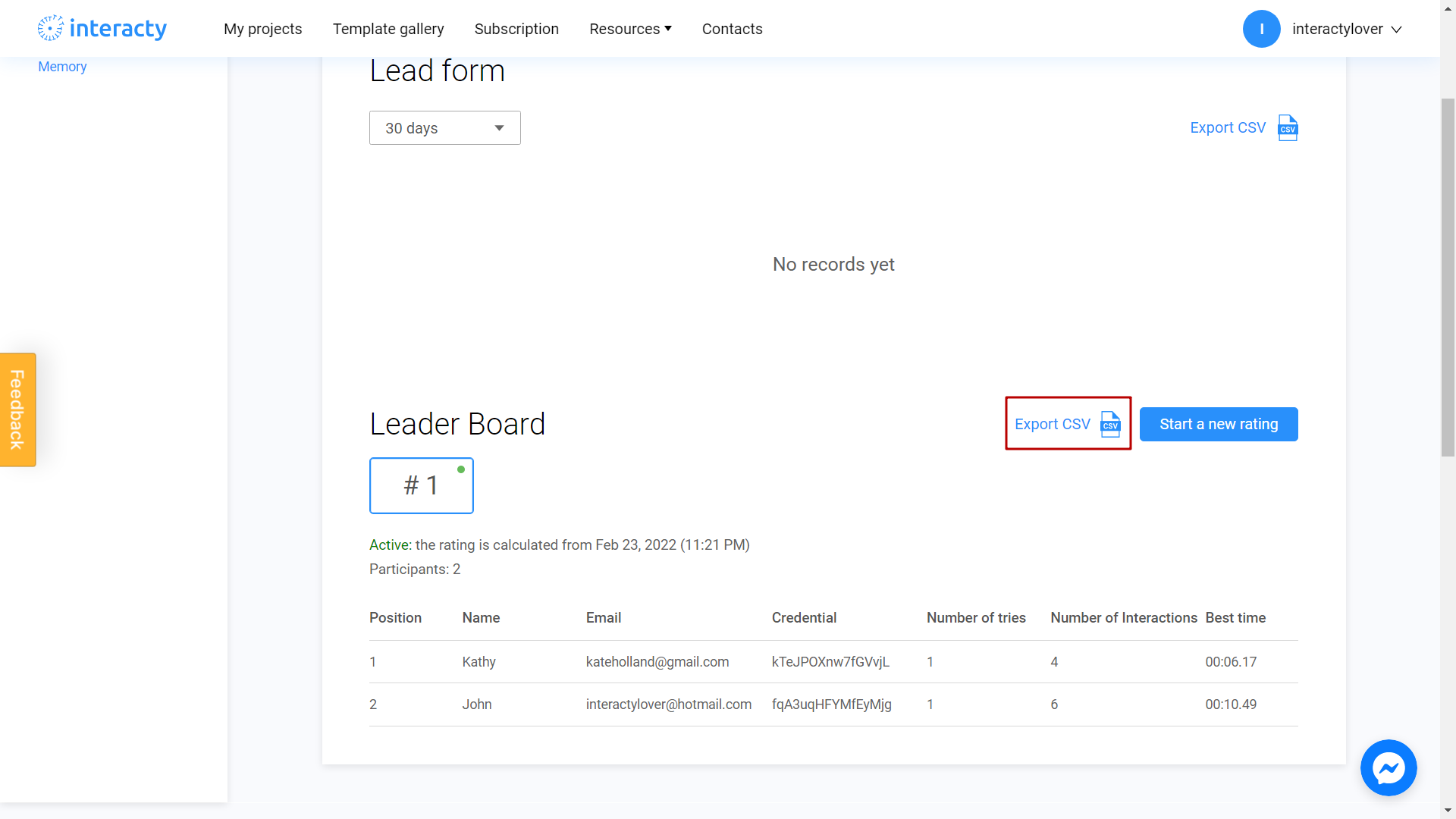 Leaderboard FAQs + Troubleshooting