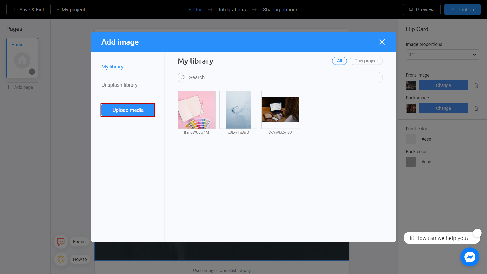 My library on Interacty