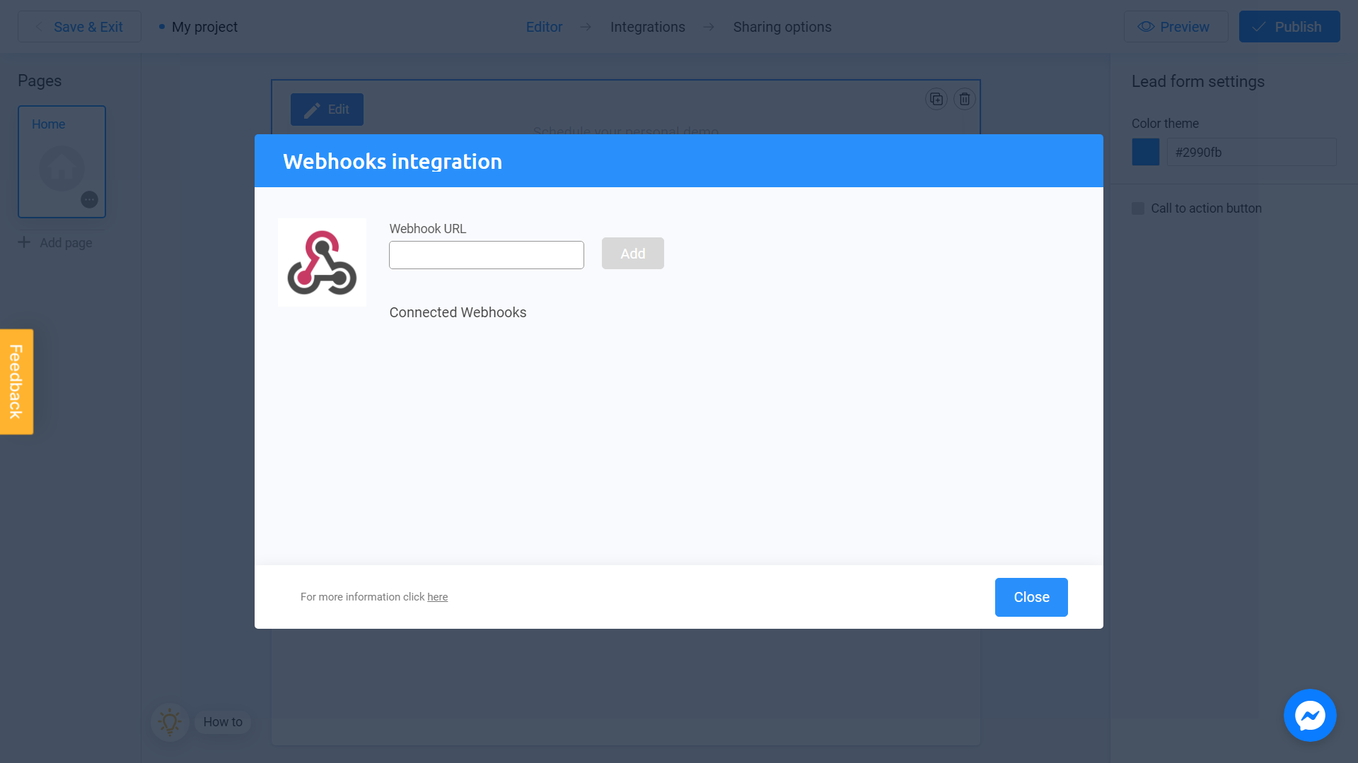 Interacty webhook integration