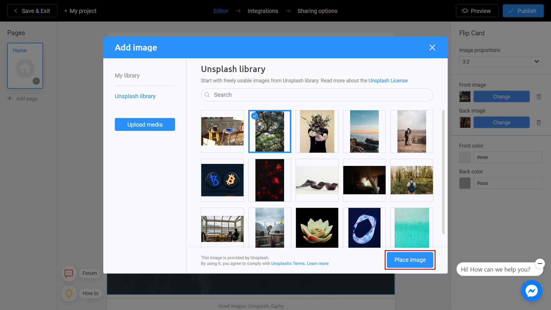 Interacty Free Image Library