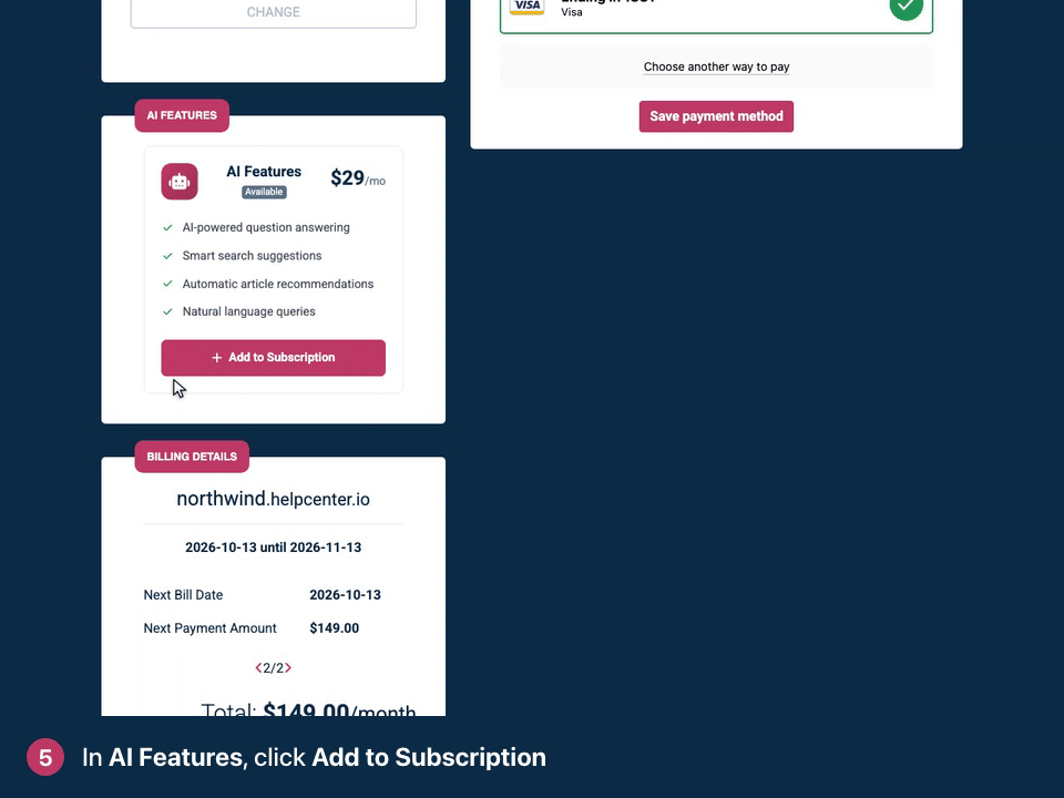 Screen recording. Scroll down to Invoices, then View or Download one.